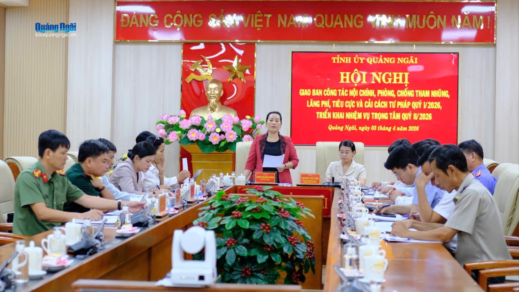 Giữ vững an ninh chính trị và trật tự, an toàn xã hội