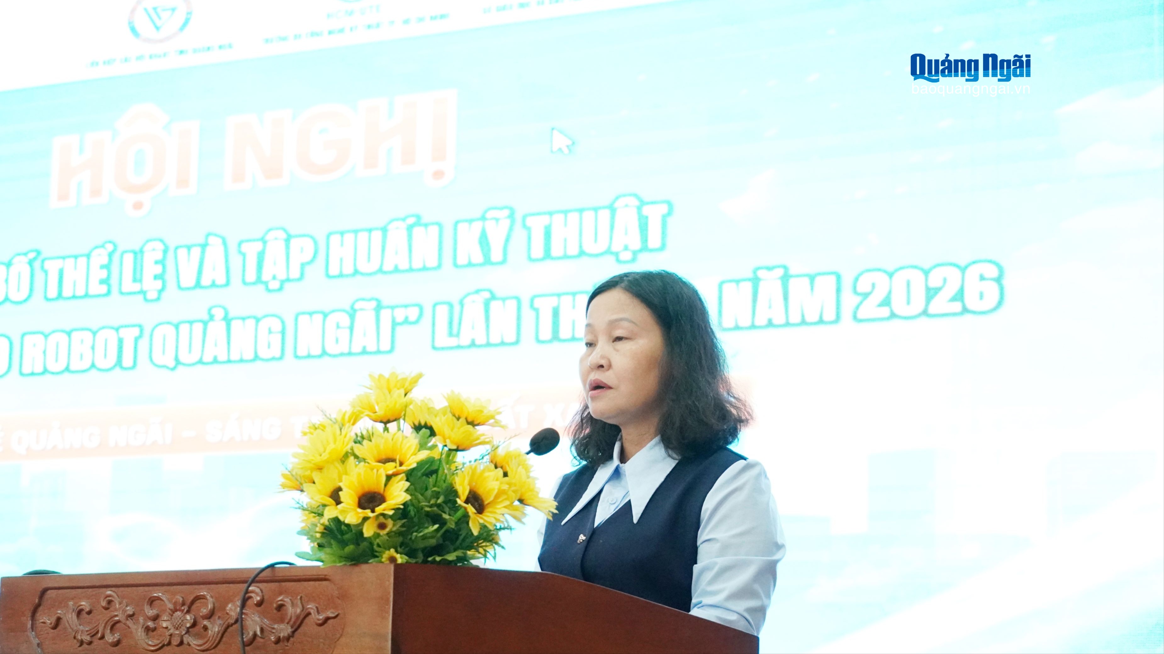 Có 73 đội tham gia Cuộc thi Sáng tạo robot Quảng Ngãi lần thứ IV