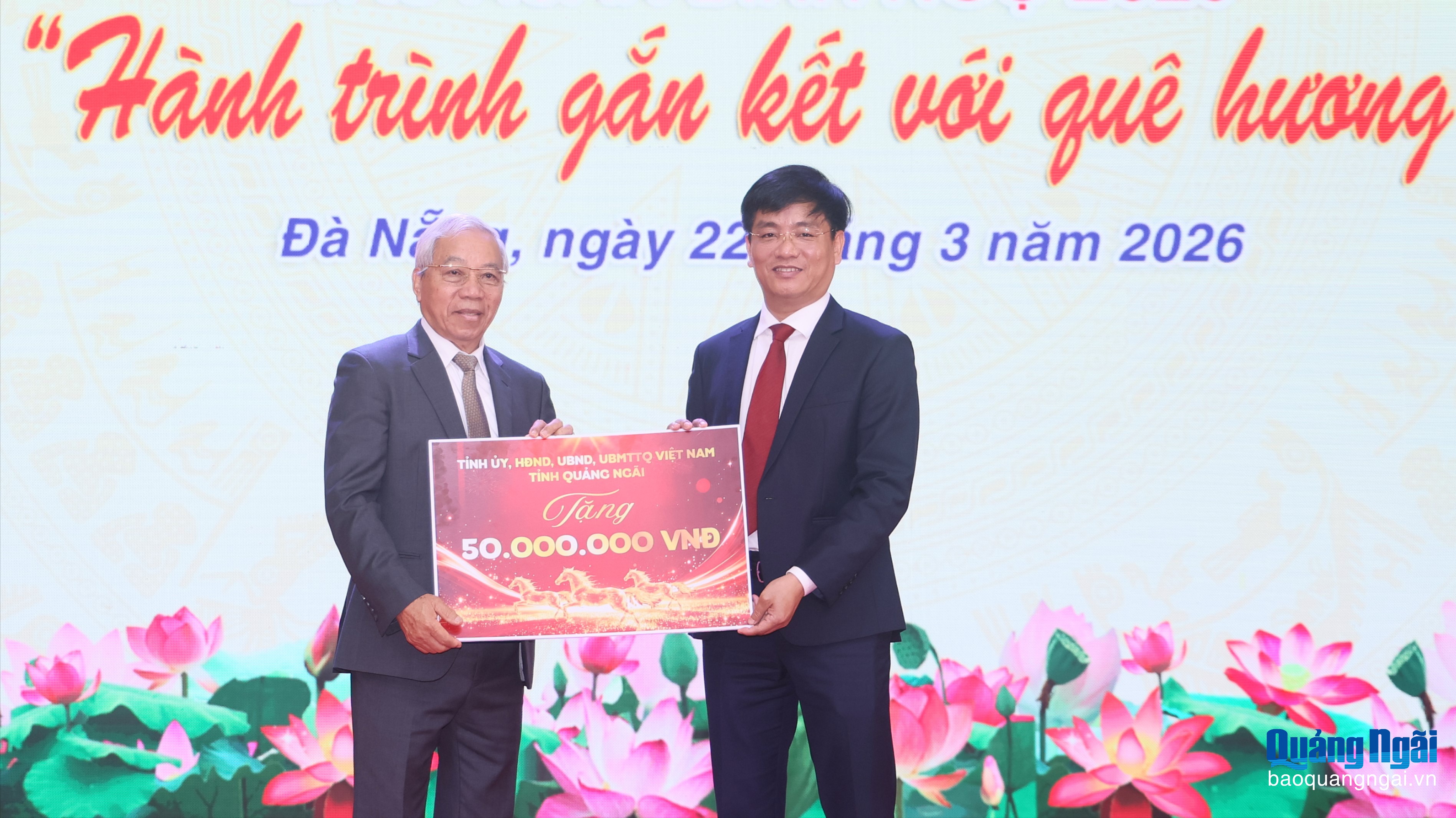 Gắn kết nghĩa tình đồng hương Quảng Ngãi tại Đà Nẵng