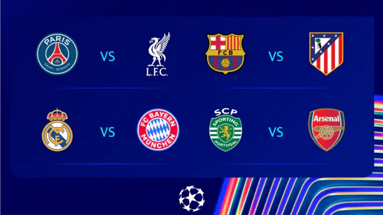 Chờ những màn so tài hấp dẫn ở tứ kết Champions League