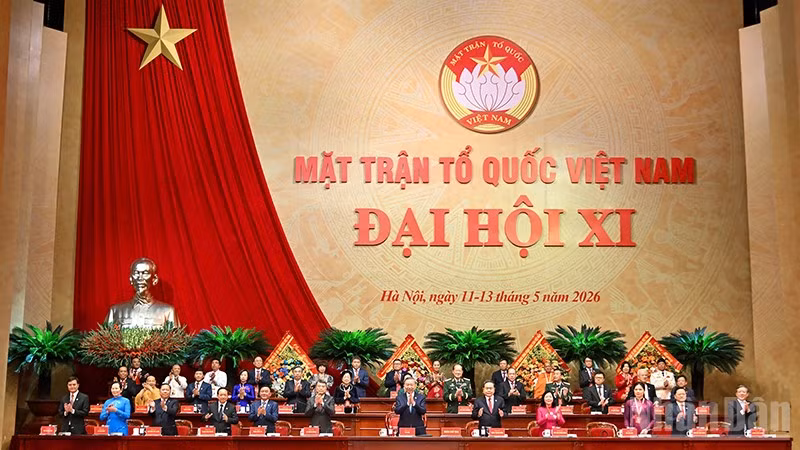 Khai mạc trọng thể Đại hội đại biểu toàn quốc Mặt trận Tổ quốc Việt Nam lần thứ XI