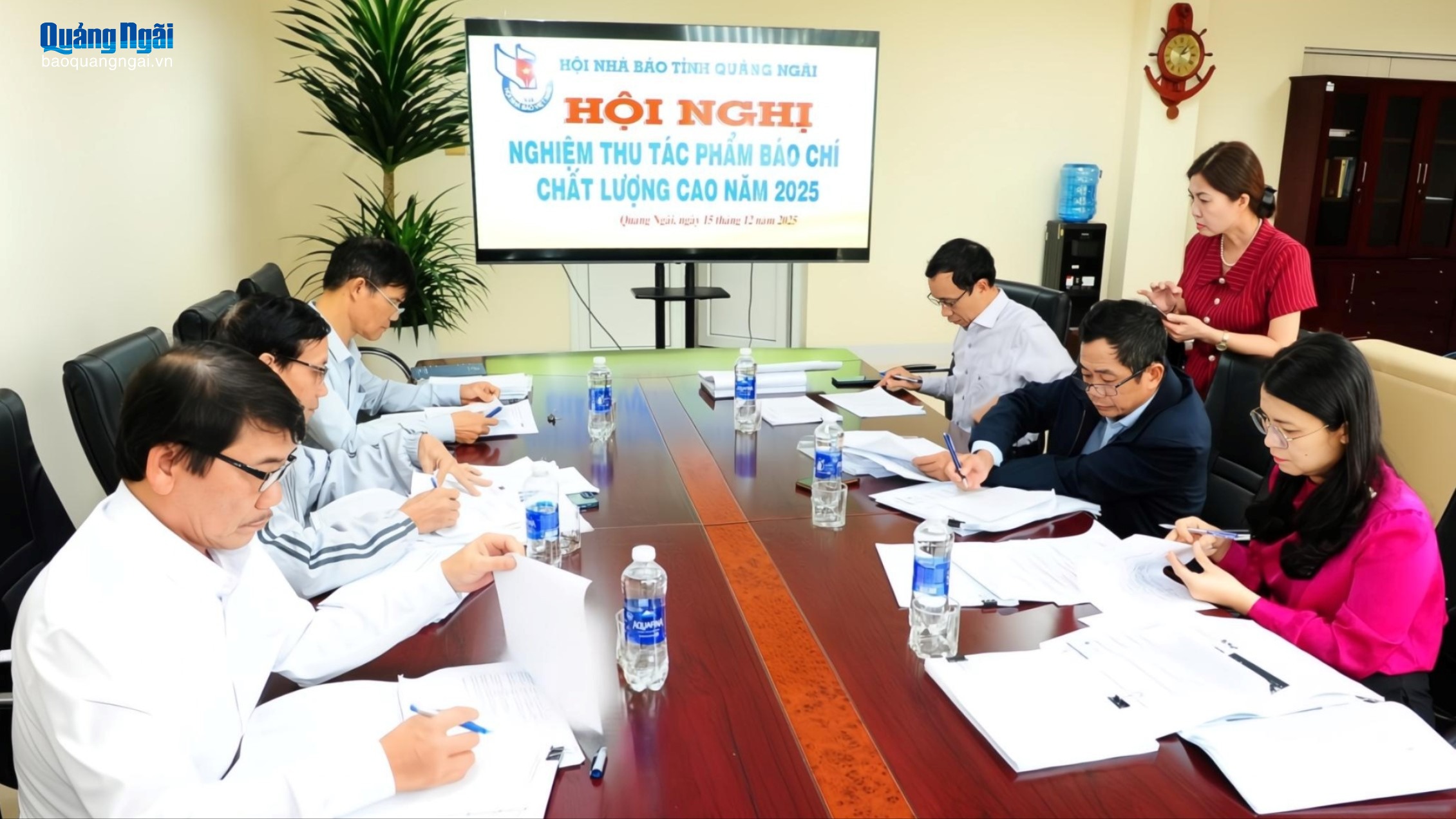 Nghiệm thu 40 tác phẩm báo chí chất lượng cao năm 2025