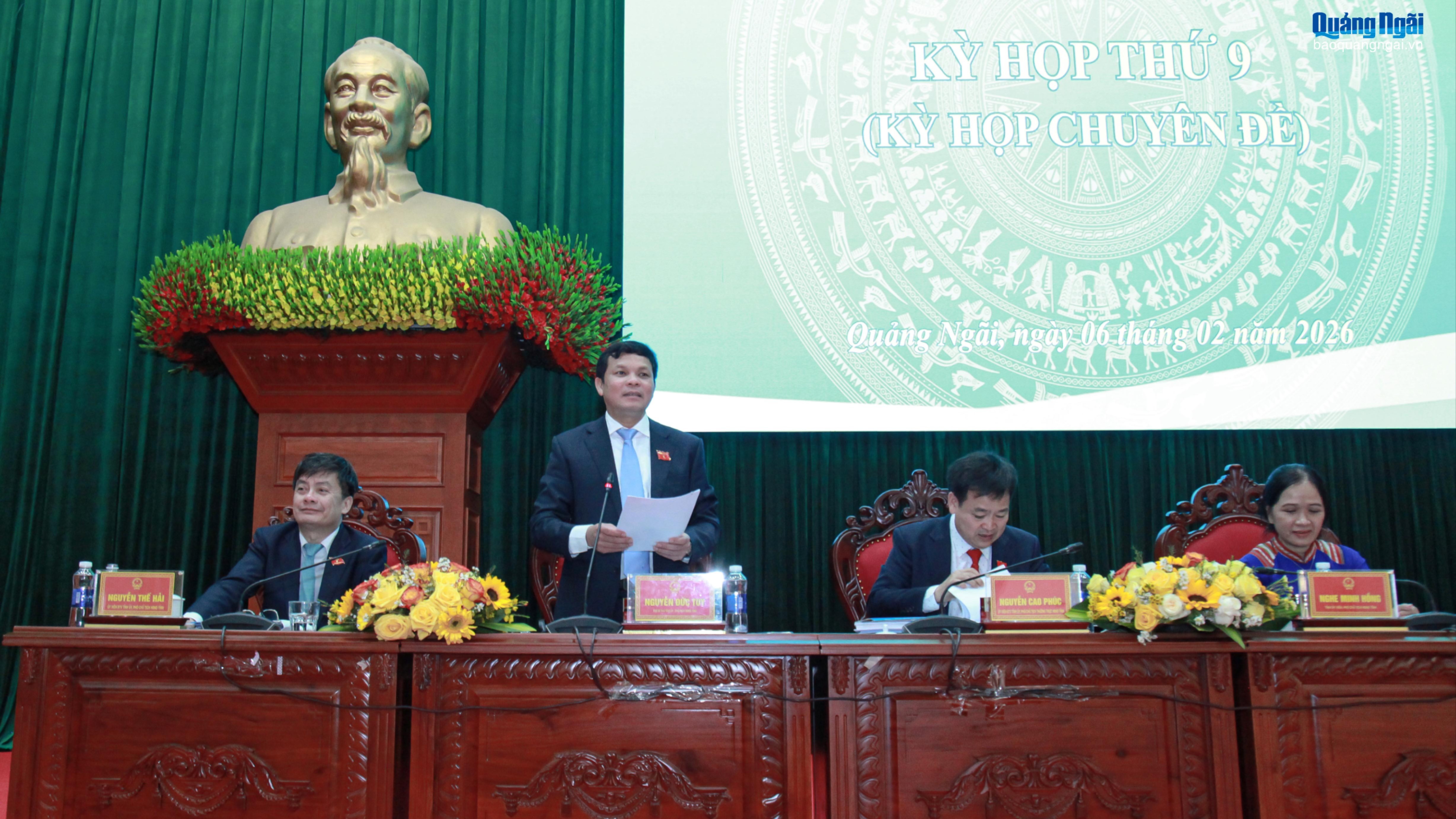 Kỳ họp thứ 9 HĐND tỉnh khóa XIII: Thông qua 9 nghị quyết quan trọng về kinh tế, xã hội