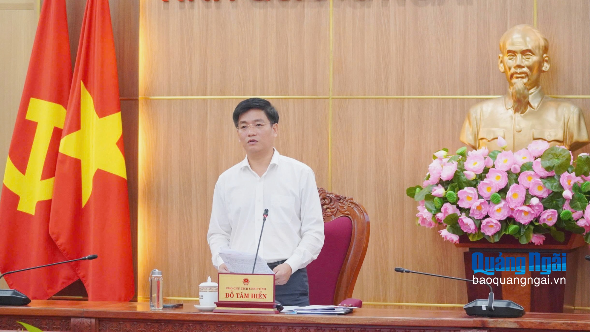 Tháo gỡ vướng mắc về giải phóng mặt bằng dự án VSIP Quảng Ngãi