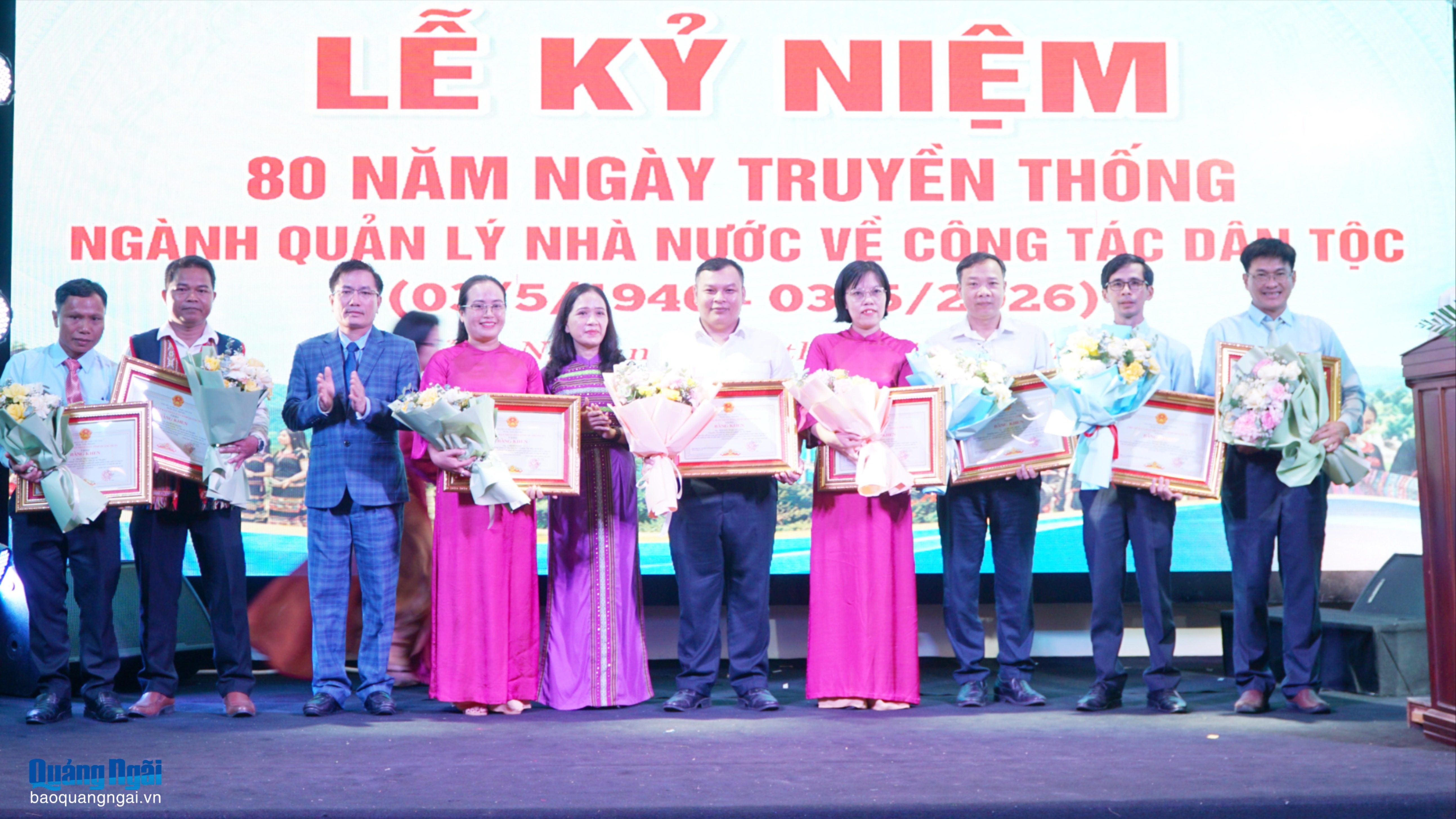 Lễ kỷ niệm 80 năm Ngày truyền thống ngành quản lý nhà nước về công tác dân tộc