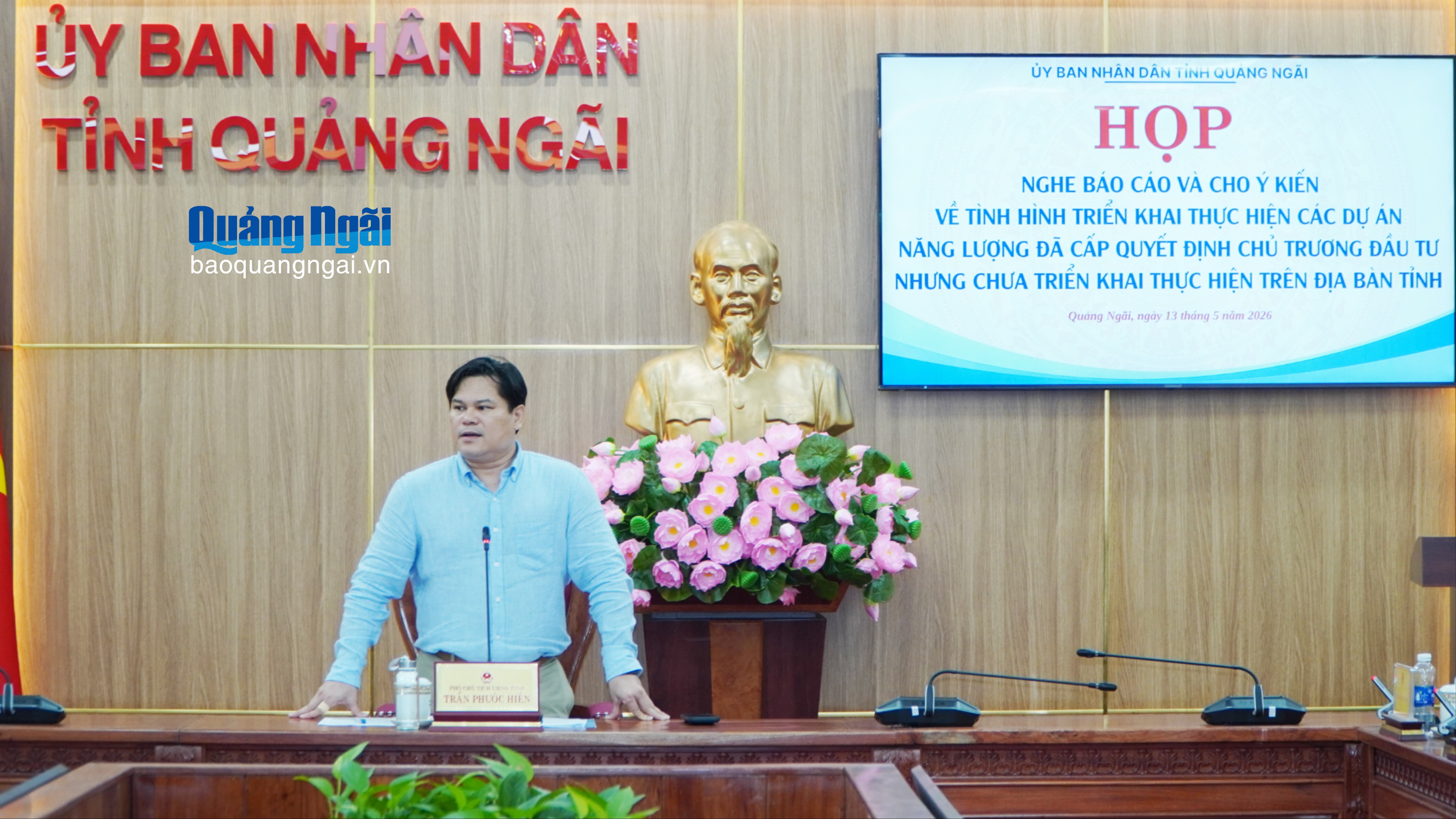 Đôn đốc tiến độ các dự án năng lượng