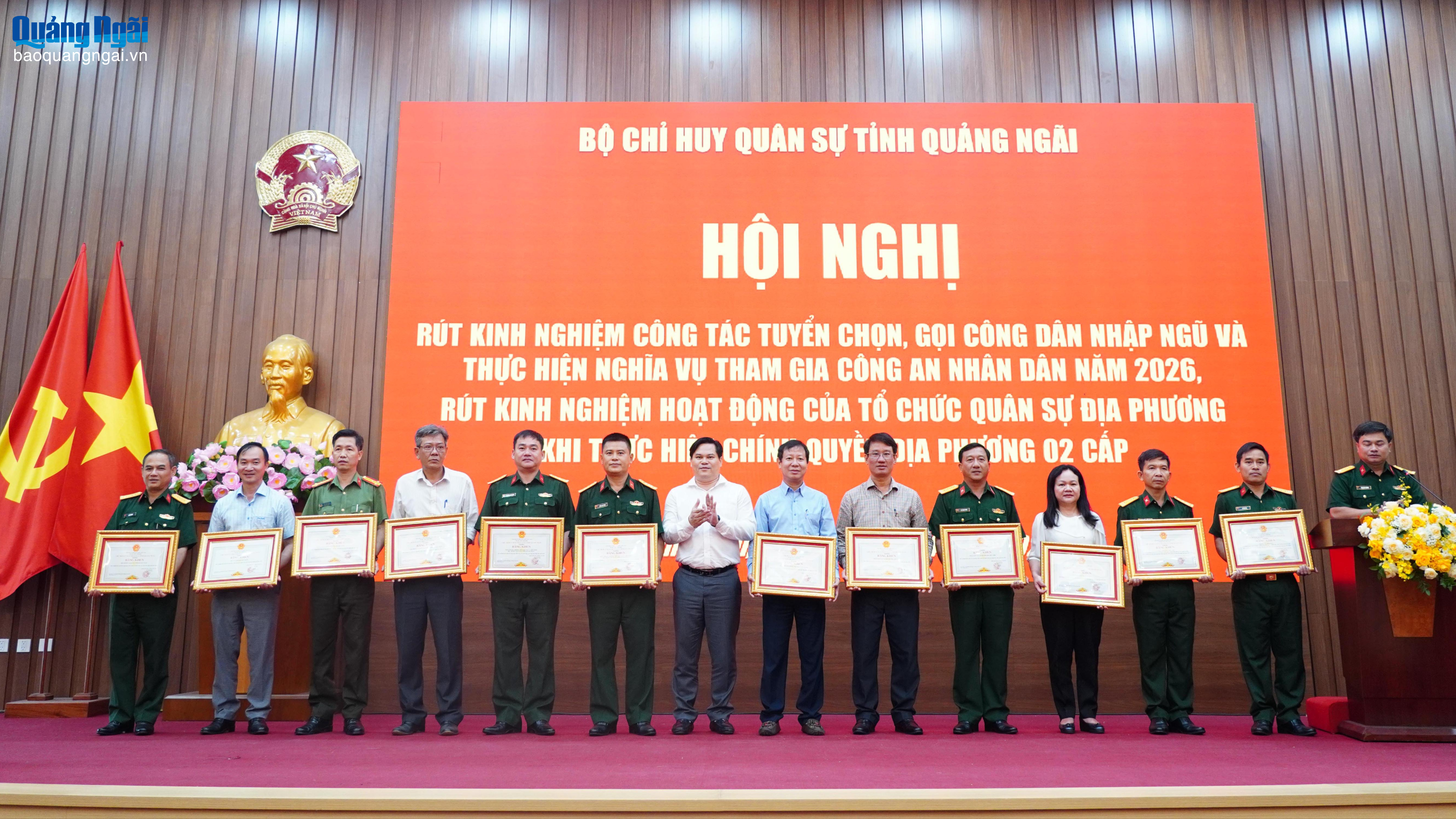 Đảm bảo số lượng, chất lượng tuyển chọn, gọi công dân nhập ngũ