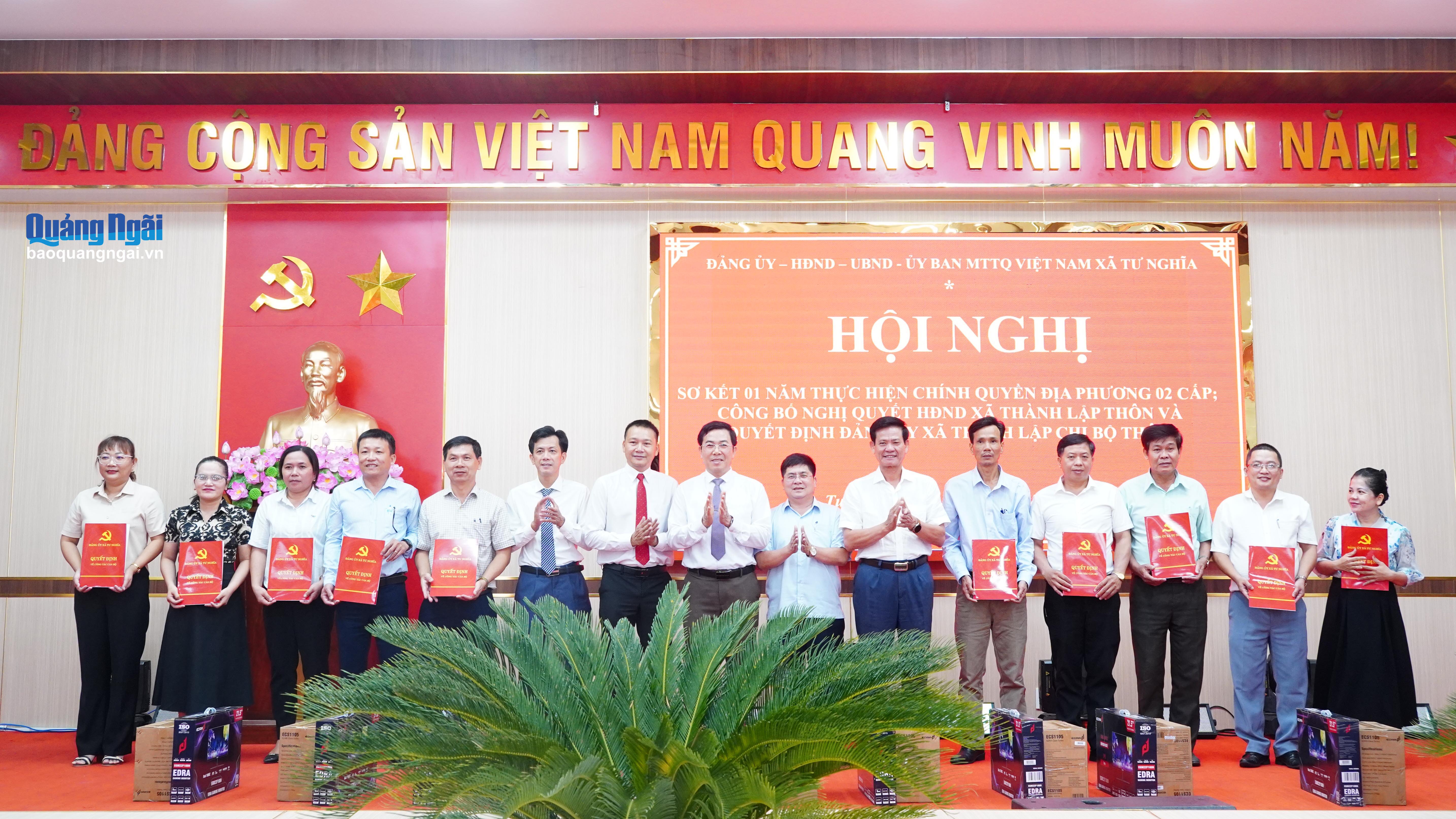 Đoàn kết, chung sức, đồng lòng xây dựng xã Tư Nghĩa ngày càng phát triển