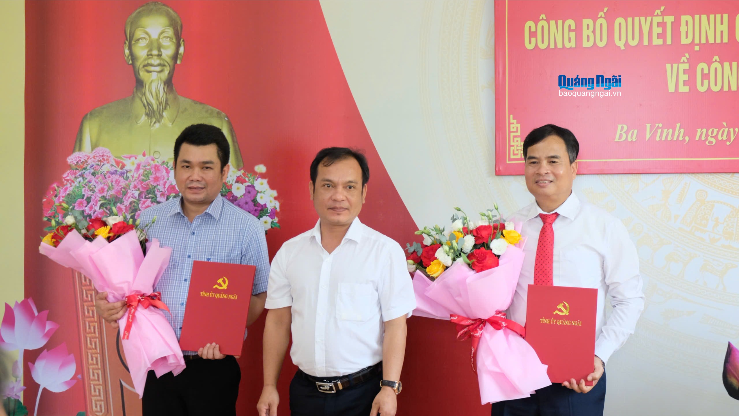 Xã Ba Vinh có tân Bí thư Đảng ủy