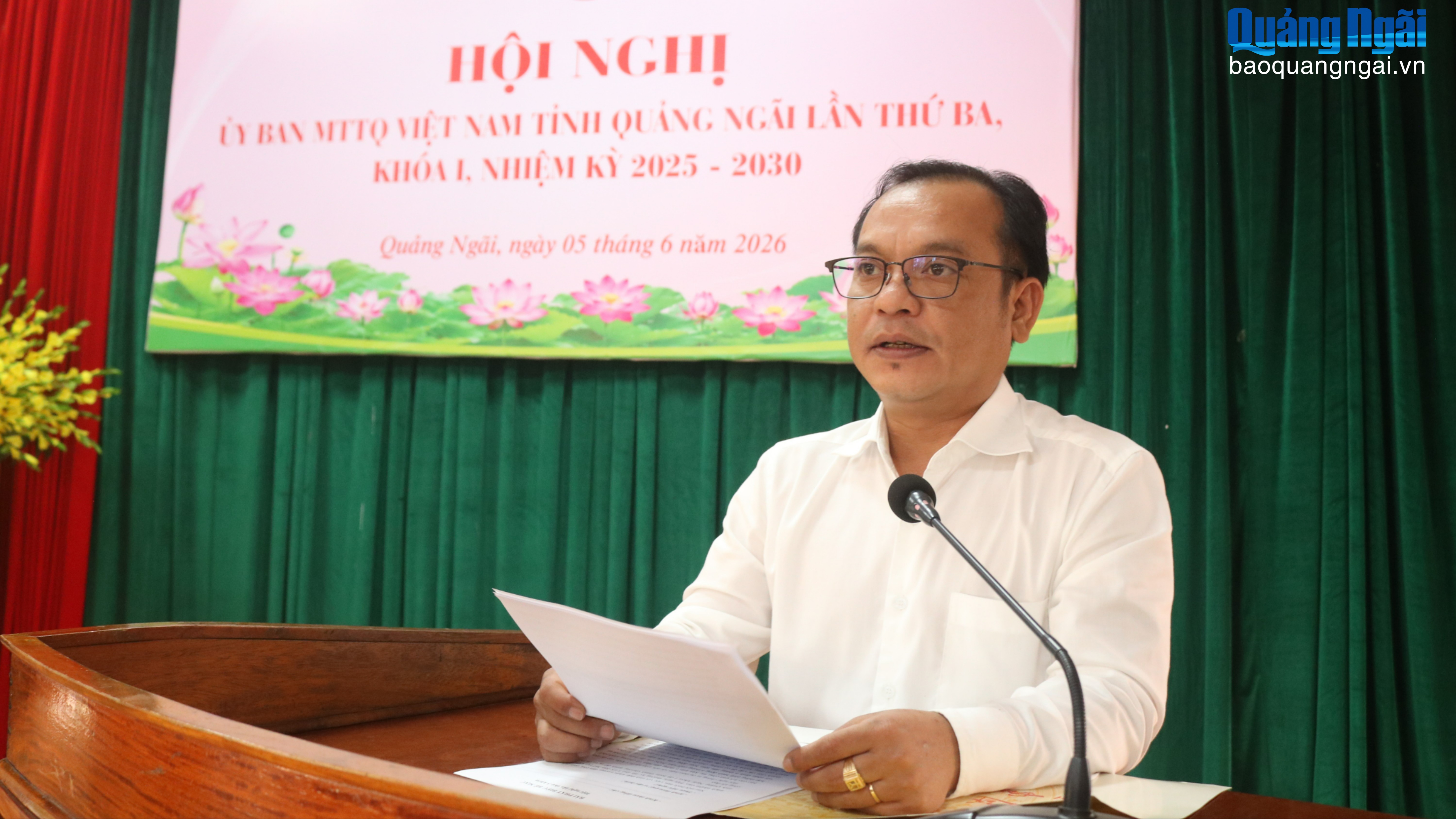 Hội nghị Ủy ban MTTQ Việt Nam tỉnh lần thứ ba, khóa I