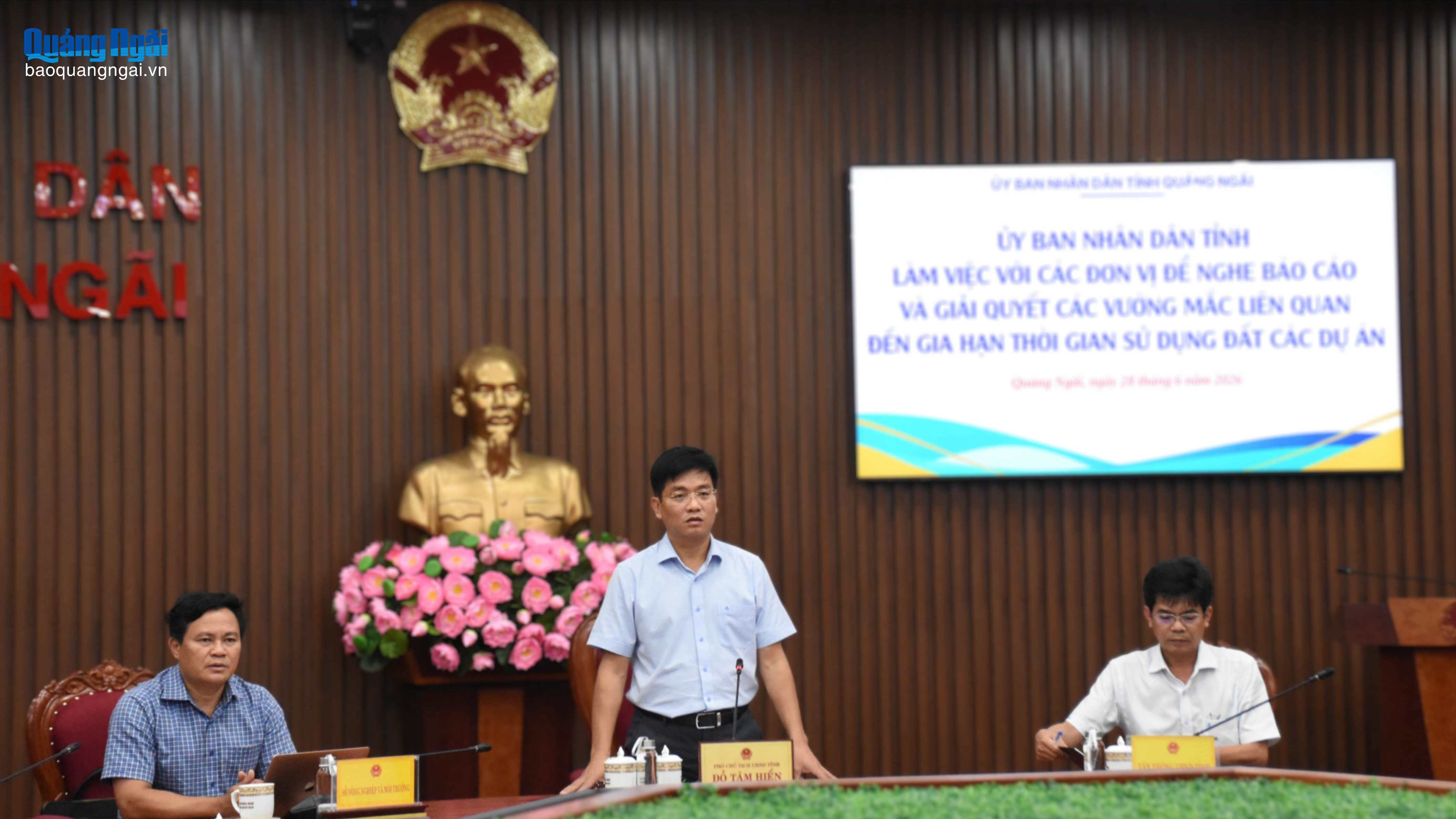 Giải quyết vướng mắc về gia hạn thời gian sử dụng đất các dự án