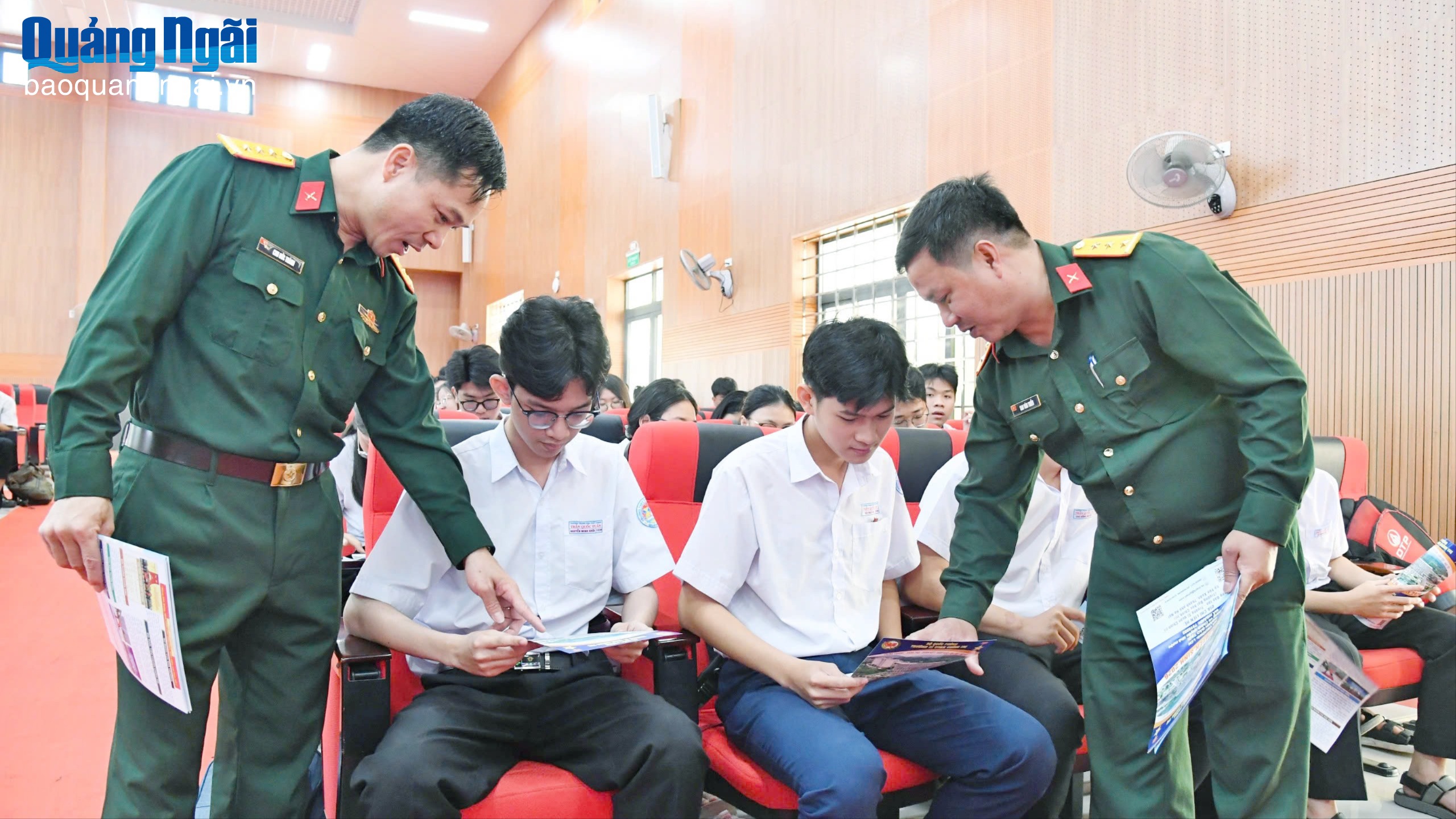 Khối trường quân đội thu hút thí sinh