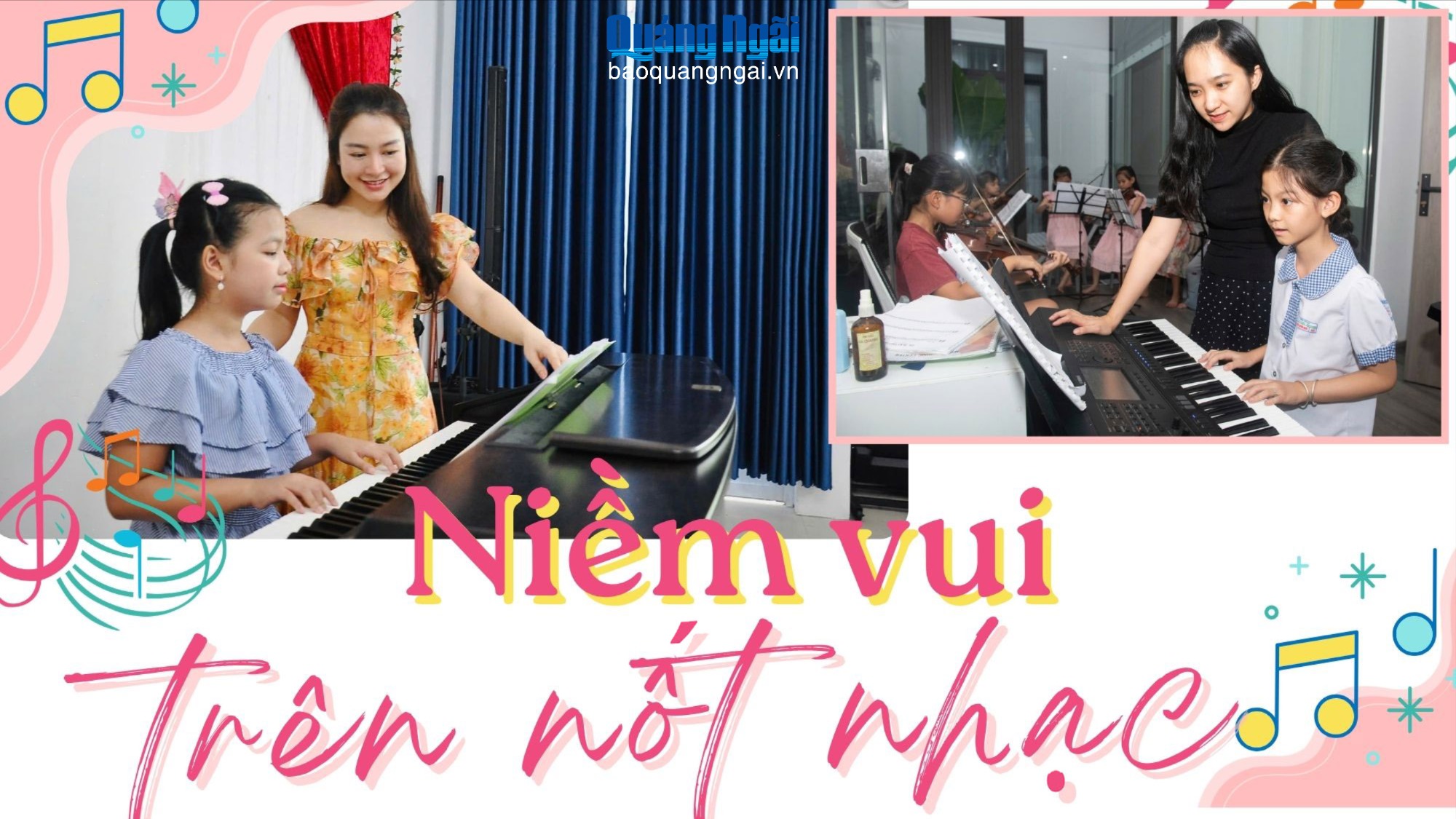 [Emagazine]. Niềm vui trên nốt nhạc