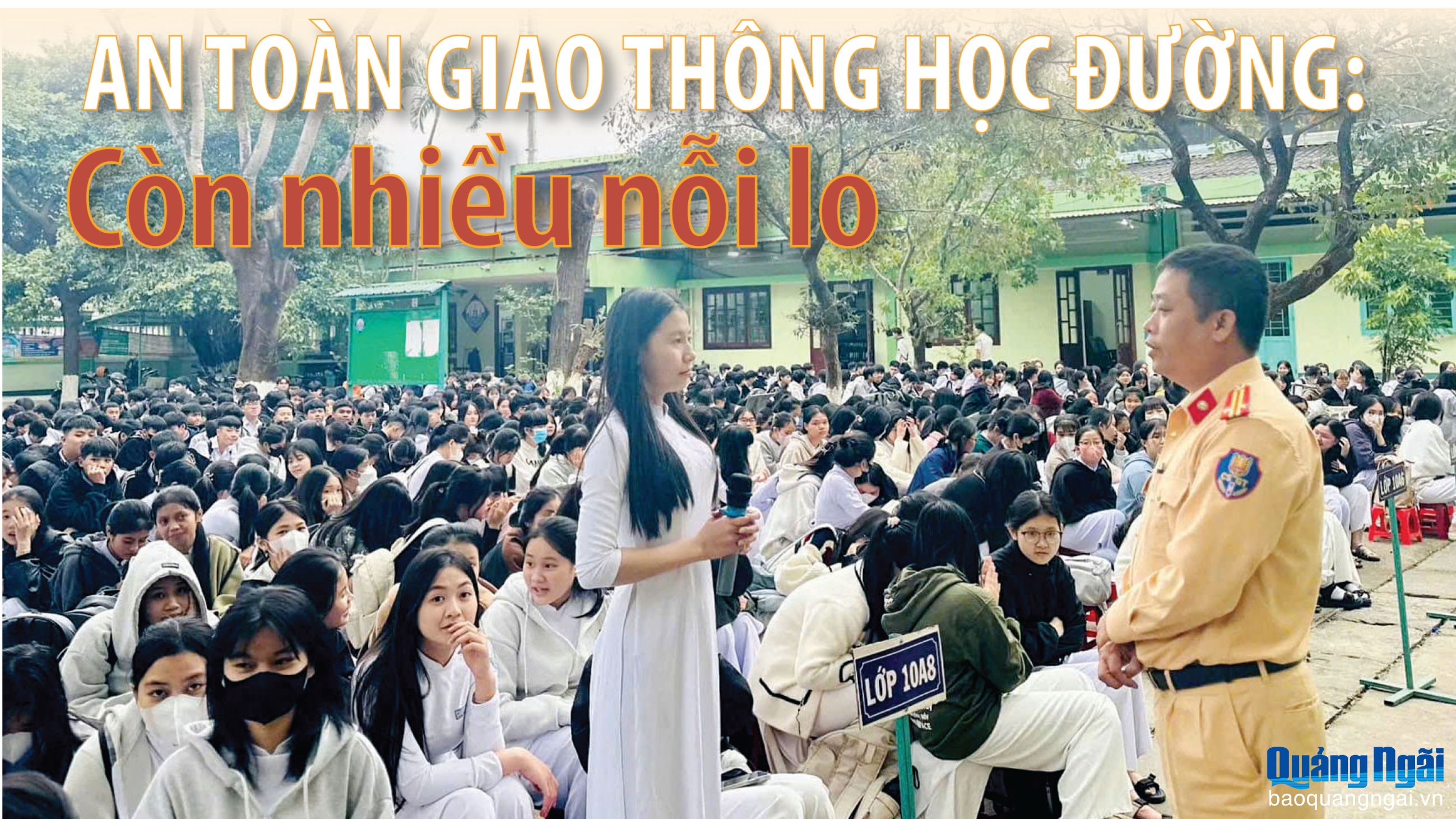 An toàn giao thông học đường: Còn nhiều nỗi lo
