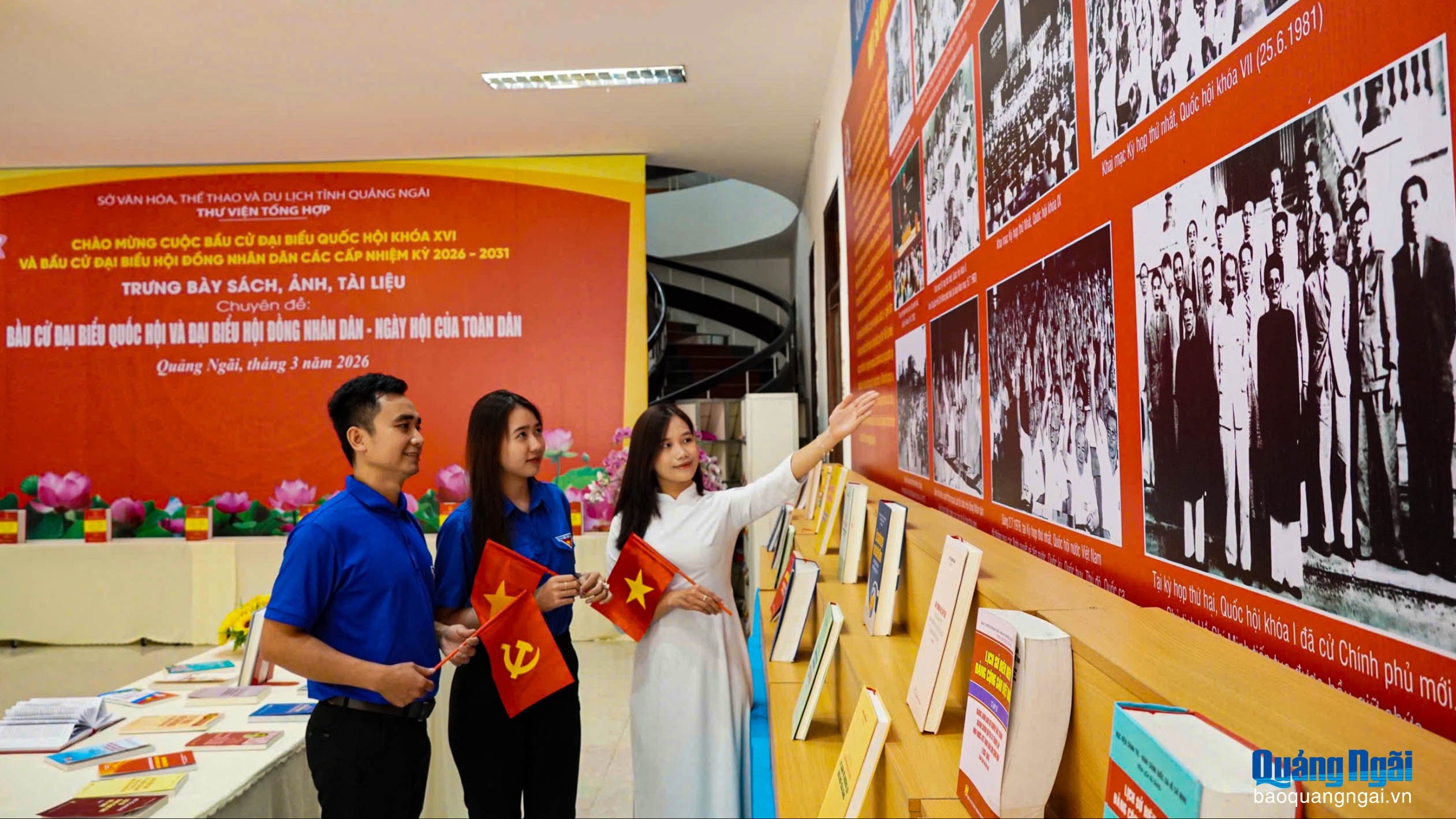 [Ảnh]. Tuổi trẻ lan tỏa khí thế hướng về ngày hội lớn