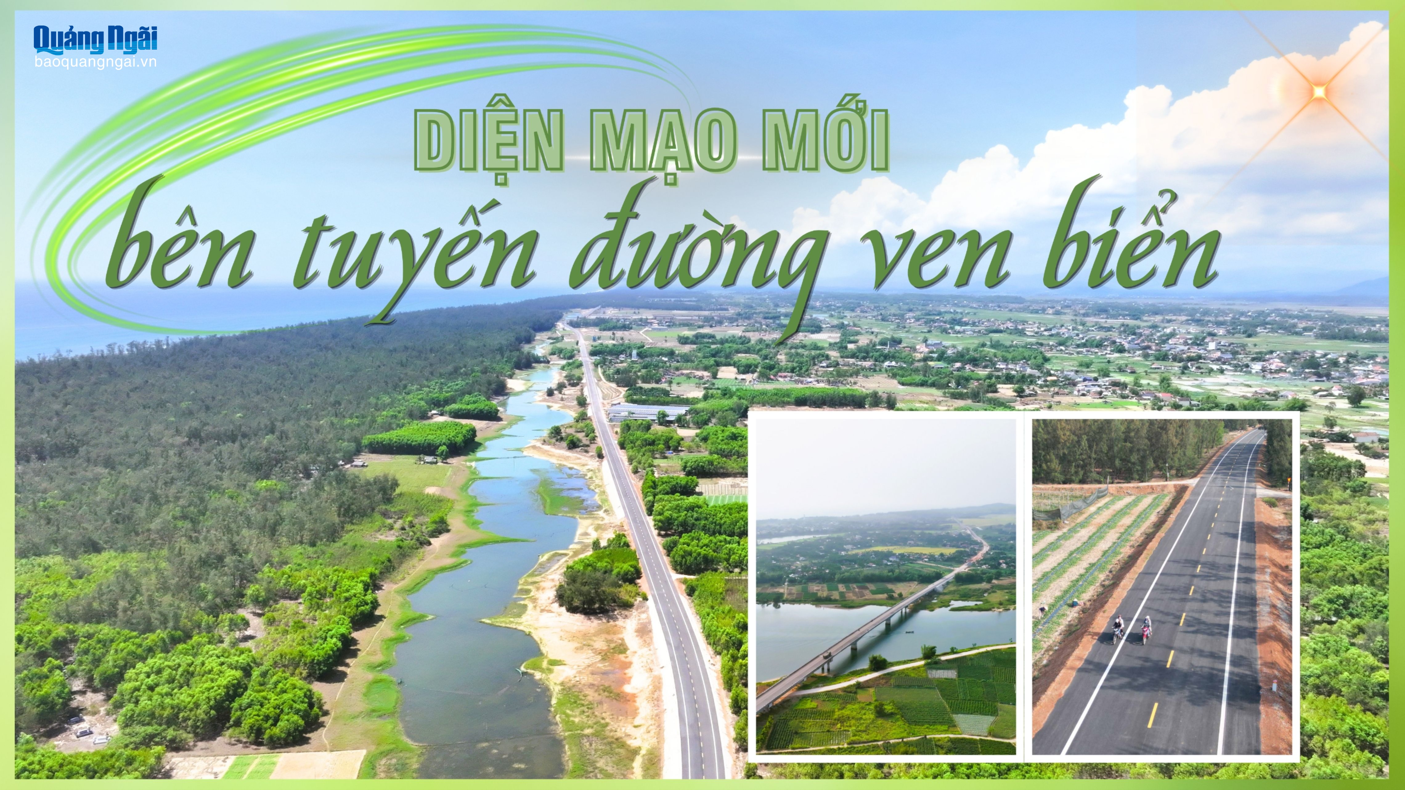 [Ảnh]. Diện mạo mới bên tuyến đường ven biển