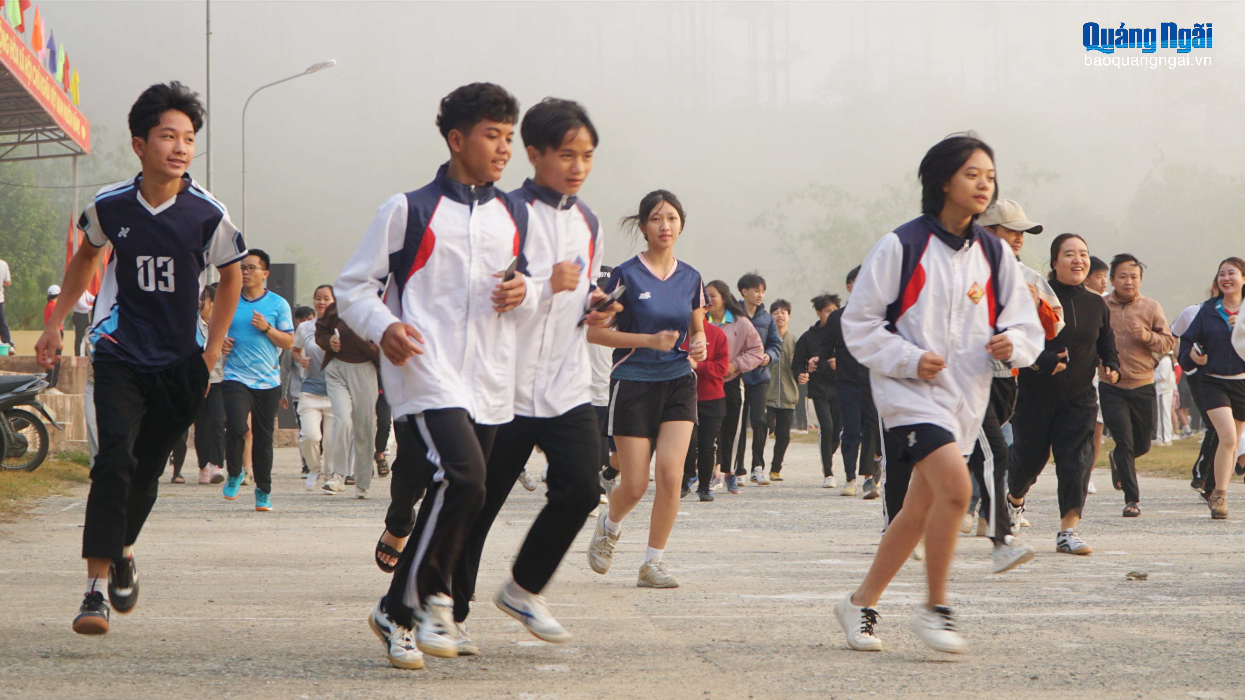 Ngày chạy Olympic vì sức khỏe toàn dân năm 2026 tại xã Đăk Pék