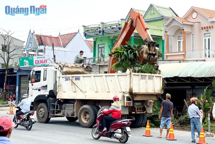 Huyện Bình Sơn mong muốn nhận được sự đồng thuận của người dân trong công tác giải phóng mặt bằng.
